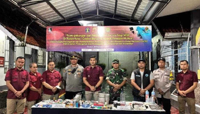 Profesionalisme Rutan Kelas I Cirebon: Razia dan Test Urine Sebagai Bukti Keseriusan dalam Pencegahan P4GN