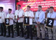 KPU Tetapkan Nomor Urut Pasangan Calon Bupati Dan Wakil Bupati Bekasi