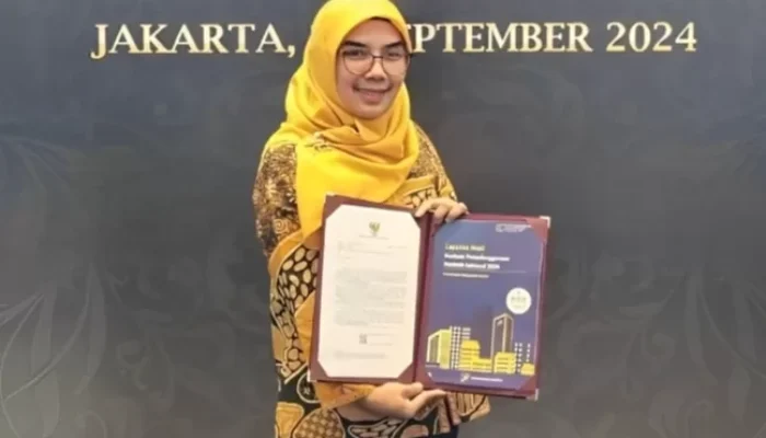 Dalam Rangka Peringatan Hari Statistik Nasional,  Pemkab Bekasi Raih Penghargaan Anindhita Wistara Data