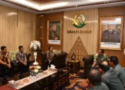 Komitmen Jalin Sinergitas Kajati Jabar Terima Kunjungan Pangdam III Siliwangi