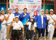 Pj Bupati Dedy Supriyadi Berikan Semangat Kepada Para Atlet Kabupaten Bekasi yang Berlaga di Peparnas 2024
