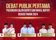 Disiarkan TV Nasional, KPU Bakal Gelar Debat Publik Paslon Bupati dan Wakil Bupati Bekasi