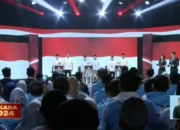 Acara Debat Publik Pertama Pilkada Kabupaten Bekasi Diikuti Tiga Paslon Cabup dan Cawabup