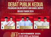 KPU Ajak Masyarakat Saksikan Debat Publik Kedua Paslon Bupati dan Wabup Bekasi Tahun 2024