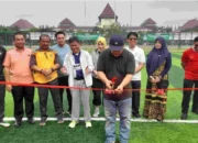 Tingkatkan Kesehatan Masyarakat, Pj Bupati Resmikan Lapangan Mini Soccer Wibawa Mukti