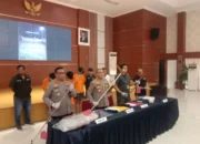 Kapolres Metro Bekasi Gelar Press Conference Aksi Tawuran yang Merenggut Nyawa Di Pebayuran