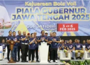 Pj Gubernur Jateng Buka Kejuaraan Bola Voli Piala Gubernur Jateng, 27 Klub Siap Bertanding