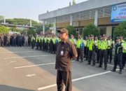 Polsek Cikarang Barat Gelar Giat Apel Jelang May Day Bersama Petugas Keamanan Kawasan Industri MM 2100