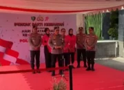 Peringati Hari Bhayangkara ke-79, Kapolri Pimpin Bakti Kesehatan di Polres Metro Bekasi