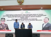 Kejati Jabar Jalin Kerjasama dengan PT Pegadaian Kanwil x Bandung Untuk Tangani Permasalahan Hukum Perdata dan TUN
