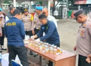 Wujudkan Personel Lebih Disiplin, Si Propam Polres Metro Bekasi Gelar Gaktiblin di Polsek Kedungwaringin