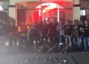 Empat Pelaku Pengeroyokan Anggota Karang Taruna Berhasil diamankan Tim Gabungan Polres Metro Bekasi dan Polsek Cikarang Timur
