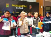 Polres Metro Bekasi Bongkar Jaringan Narkoba, Amankan 7 Tersangka dan Sita Barang Bukti Senilai Rp 387,7 Juta