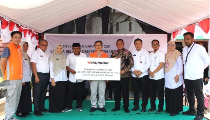 Pemkab Bekasi dan PT Hankook Sinergi Salurkan CSR: Donasi Meubeler sampai Program Makan Bergizi