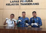 Lapas Pemuda Tangerang Gagalkan Penyelundupan Narkotika,Tiga Orang Diamankan