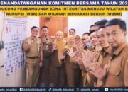 Wujudkan Pemerintahan Berintegritas dan Bebas Korupsi, DSDABMBK Kab Bekasi Lakukan Penandatanganan Komiten WBK dan WBBM Bersama Jajaran
