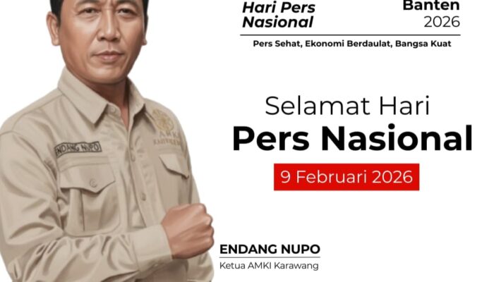 HPN 2026, Ketua AMKI Karawang Momentum Refleksi Bagi Insan Pers Demi Perkuat Pilar Demokrasi