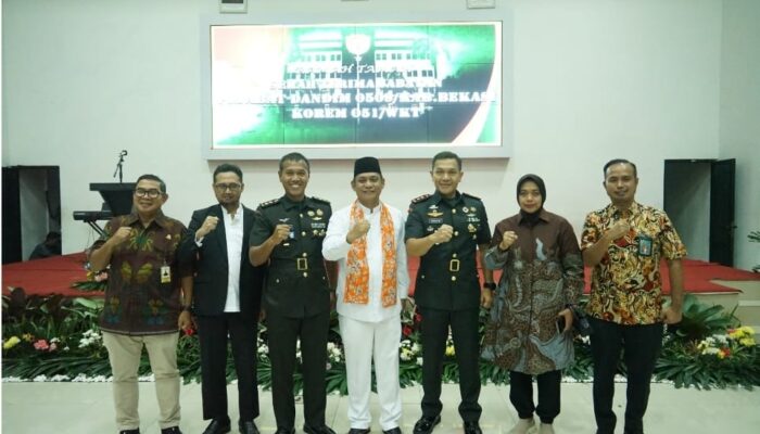 Sertijab Dandim 0509, Plt Bupati Bekasi Apresiasi Sinergitas dan Sambut Kepemimpinan Baru