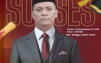 Resmi Deklarasi Bacalon Kades Karangsambung, Zaenal Fahri SE Tegaskan Semangat Transparansi dan Pro – Masyarakat