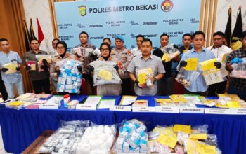 Perang Lawan Narkoba, Polres Metro Bekasi Berhasil Amankan 60 Tersangka dalam 2 Bulan