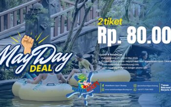 Rayakan Hari Buruh dengan Promo Special “May Day Deal” di Waterboom Lippo Cikarang