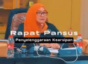 DPRD Karawang Gelar Rapat Kerja Pansus Raperda Tentang Penyelenggaraan Kearsipan,