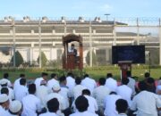 Lapas Kelas IIA Cikarang Gelar Sholat Idul Adha dan Penyembelihan Hewan Kurban
