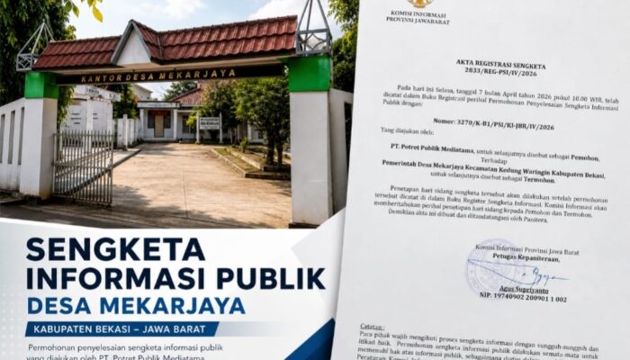 Permohonan Informasi Tak Ditanggapi, Desa Mekarjaya Digugat di Komisi Informasi Jabar