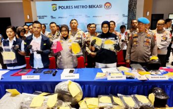 Polres Metro Bekasi Ungkap 19 Kasus Curanmor dan Pencurian Rumah Kosong, 25 Tersangka Berhasil Diamankan