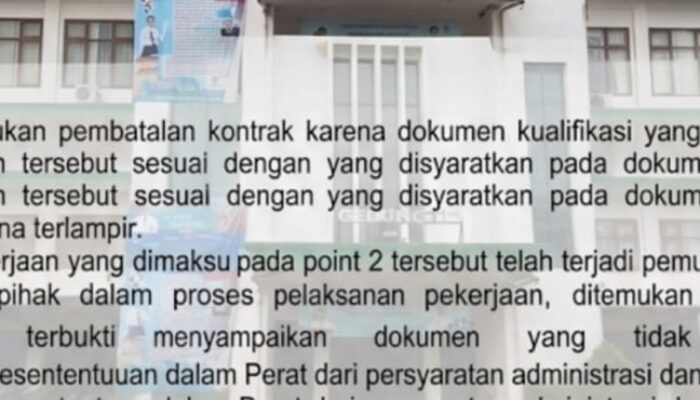 Blacklist Ditahan, Dugaan “Damai” Menguat