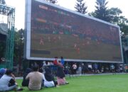 Hadirnya Fasilitas Videotron, Masyarakat Kini Semakin Antusias Berolahraga di Lapangan Serka Dedy Unadi Kodam III/Siliwangi