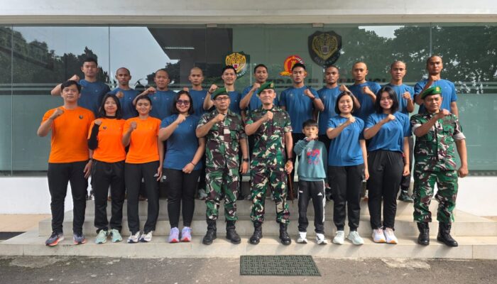 Kazidam III/Siliwangi Lepas Tim Karate Menuju Indonesia Open Championship Piala Presiden 2026