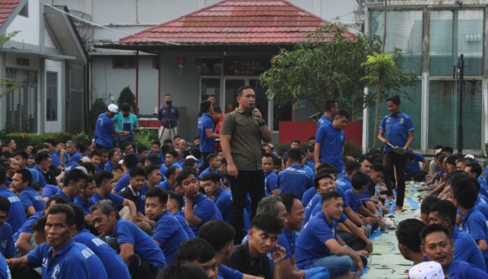 Peringati Hari Lahir Pancasila, Lapas Kelas IIA Cikarang Gelar Kegiatan Pengarahan dan Makan Bersama Warga Binaan