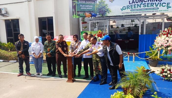 Polres Metro Bekasi Luncurkan Green Service Bank Sampah, Tabungan Sampah Kini Bisa untuk Biaya Pembuatan dan Perpanjangan SIM