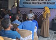 Kades Kedungwaringin Hj Tita Komala Sambut Positif Program “Jaga Bekasi On The Spot” Bersama Polres Metro Bekasi