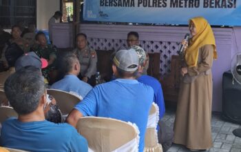 Kades Kedungwaringin Hj Tita Komala Sambut Positif Program “Jaga Bekasi On The Spot” Bersama Polres Metro Bekasi
