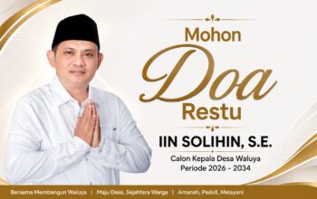 Siap Wujudkan Desa Lebih Maju, Iin Solihin, S.E. Resmi Daftarkan Diri sebagai Bakal Calon Kepala Desa Waluya Periode 2026–2034
