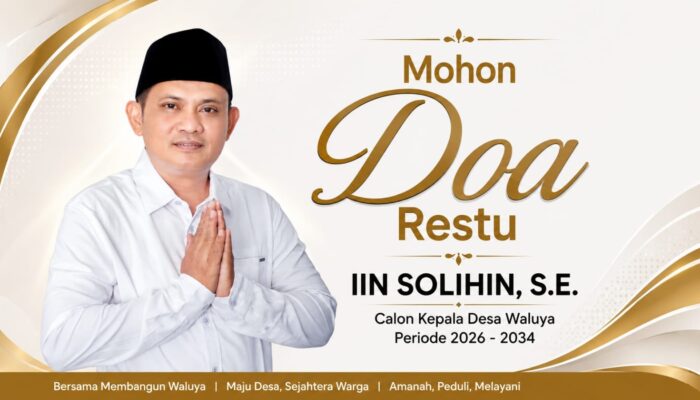Siap Wujudkan Desa Lebih Maju, Iin Solihin, S.E. Resmi Daftarkan Diri sebagai Bakal Calon Kepala Desa Waluya Periode 2026–2034
