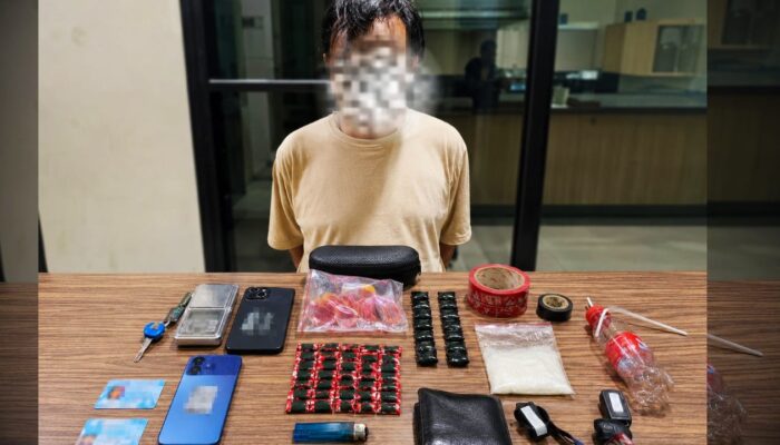 Satresnarkoba Polres Metro Bekasi Sita Puluhan Paket Sabu Siap Edar, Tersangka SH Berhasil Diamankan