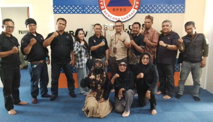KKJN Jabar Bersama BPBD Jabar Perkuat Sinergi dalam Penyebarluasan Informasi Bencana