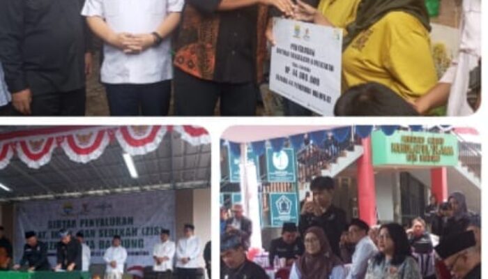 Dalam Rangka Memeriahkan HUT RI ke-81, Gebyar Baznas Kota Bandung Salurkan Sedekah zaka dan Infaq