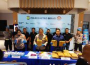 Polres Metro Bekasi Ungkap Kasus Narkoba, Sita 17 Kg Ganja dan Puluhan Ribu Obat Keras