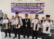 Panitia Pilkades Waringinjaya Gelar Rapat Pleno Tetapkan Empat Calon Kades dan Nomor Urut