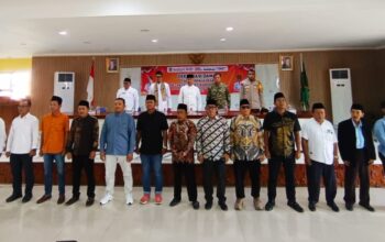Deklarasi Damai Pilkades, Camat dan Kapolsek Cikarang Utara Kompak Jaga Pilkades Tetap Aman dan Kondusif
