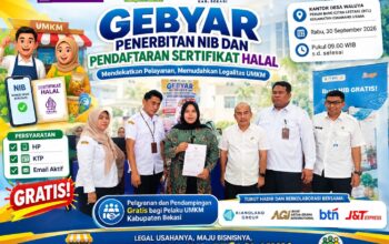 DPMPTSP Kabupaten Bekasi Jemput Bola Penerbitan NIB, Dorong UMKM Naik Kelas