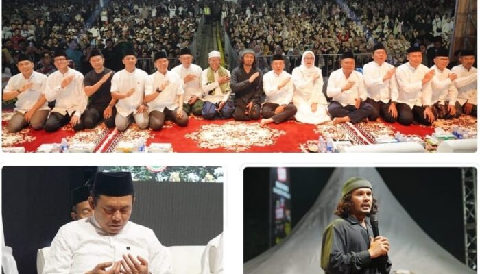 Ketua DPRD H Endang Sodikin Hadiri Kegiatan Karawang Mengaji Dalam Rangka HUT Karawang ke-393