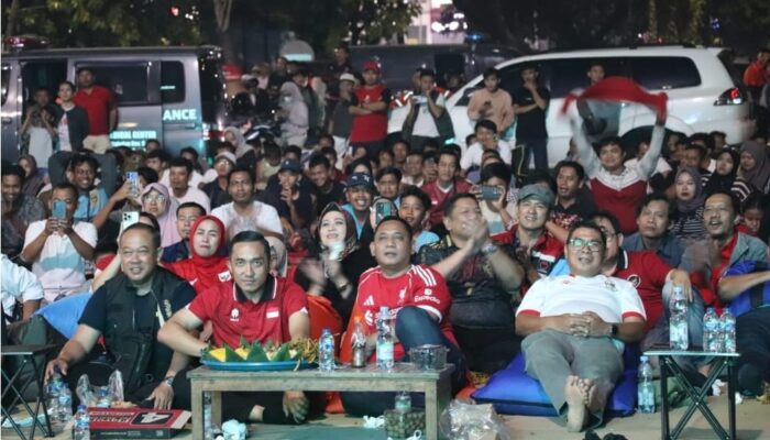 Nobar Fifa ASEAN Cup di Taman Sehati, Plt Bupati Bekasi Siapkan Hiburan Sekaligus Pelayanan Publik