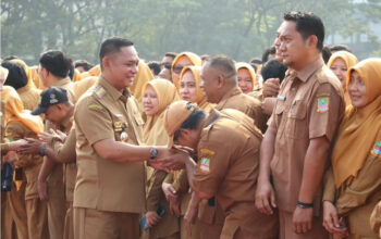 Pimpin Apel Perdana, Bupati Asep Surya Atmaja Ingatkan ASN tentang Amanah dan Tanggung Jawab