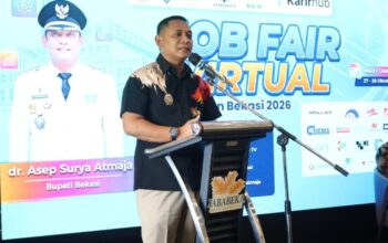 Bupati Bekasi Buka Job Fair Virtual, 45 Perusahaan Tawarkan 1.313 Lowongan Kerja