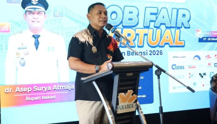 Bupati Bekasi Buka Job Fair Virtual, 45 Perusahaan Tawarkan 1.313 Lowongan Kerja